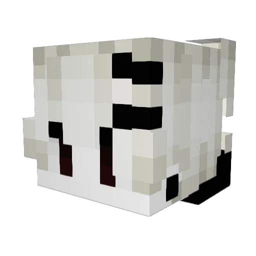 shycutecatboy Minecraft avatar head, 3D render