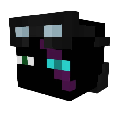shydesert Minecraft avatar head, 3D render