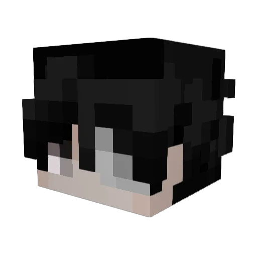 shyfaz Minecraft avatar head, 3D render