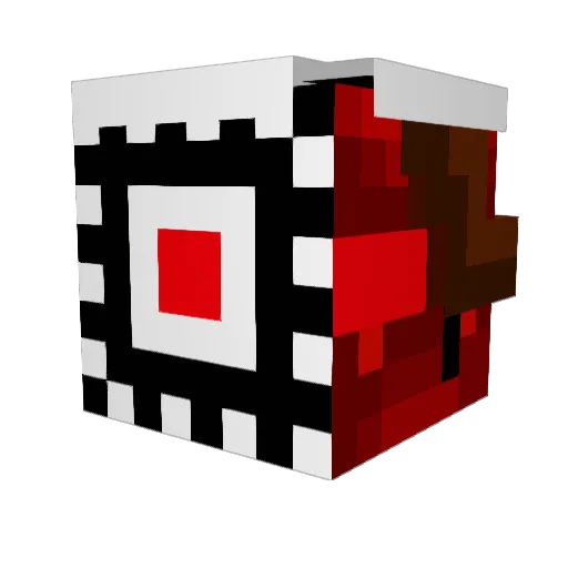 shyguy3323 Minecraft avatar head, 3D render
