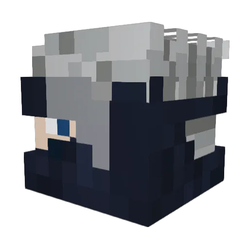 shyjoe Minecraft avatar head, 3D render