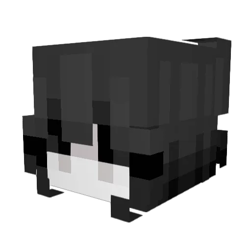 shymaxing Minecraft avatar head, 3D render