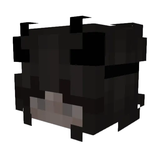 shynyOwO Minecraft avatar head, 3D render