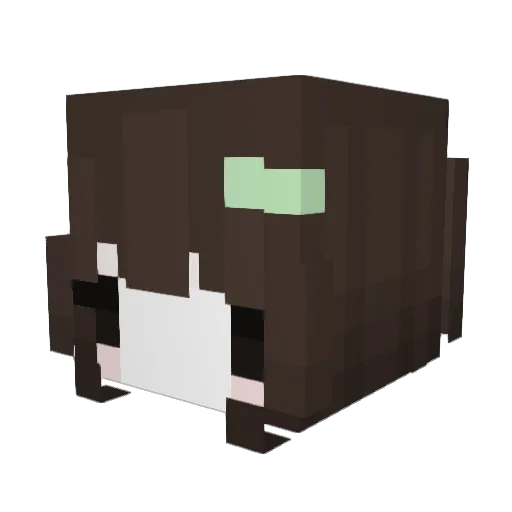shysoft Minecraft avatar head, 3D render