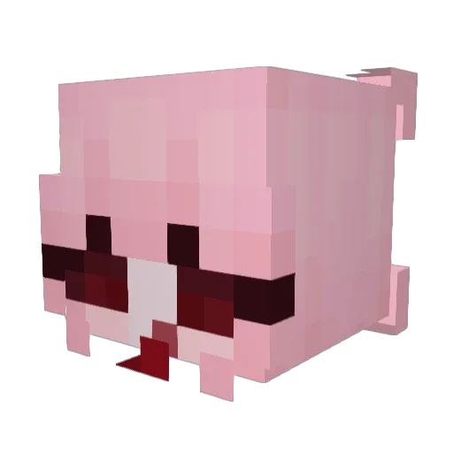 shyyaddii Minecraft avatar head, 3D render