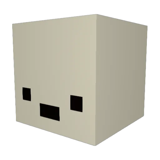 si0ma1 Minecraft avatar head, 3D render