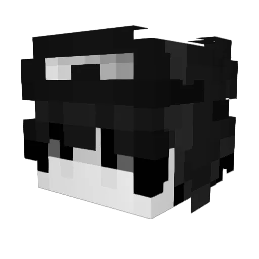 si_hwa_ Minecraft avatar head, 3D render