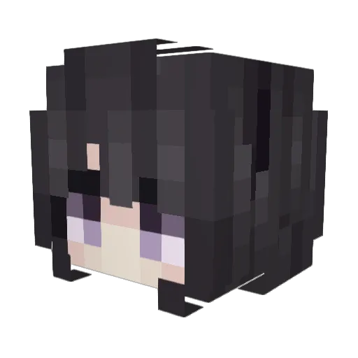 siamesedream Minecraft avatar head, 3D render