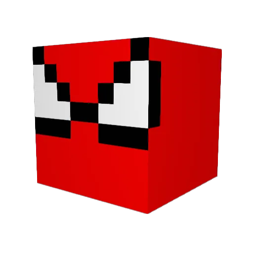 sibirboy01 Minecraft avatar head, 3D render