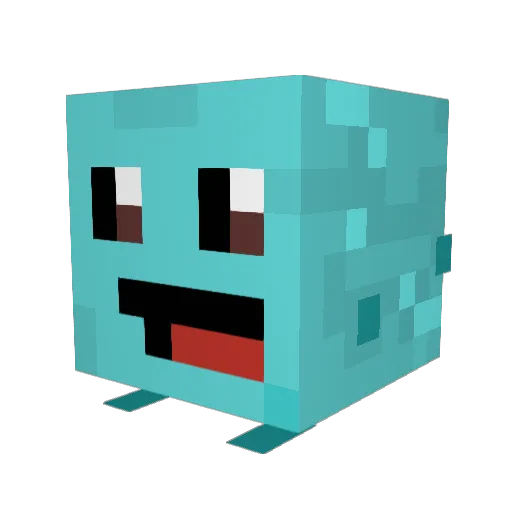 siboe444 Minecraft avatar head, 3D render