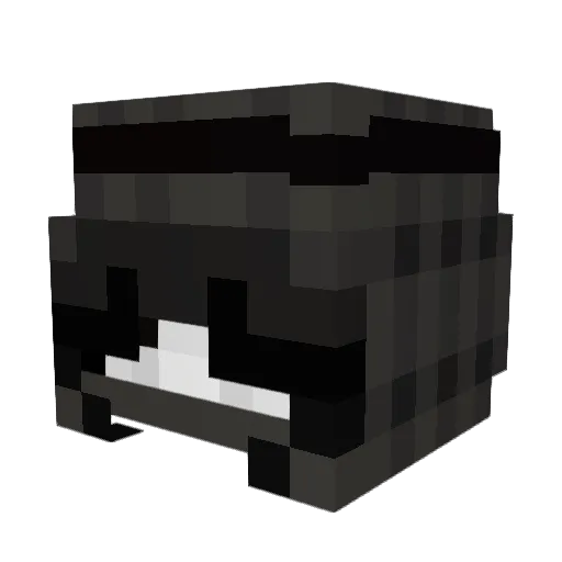 siccgem Minecraft avatar head, 3D render