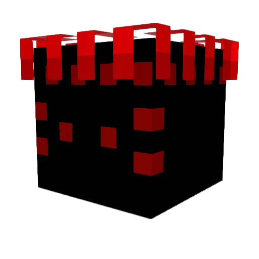 sicklyx Minecraft avatar head, 3D render