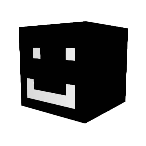 sickmineman Minecraft avatar head, 3D render