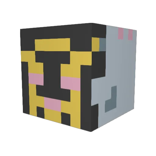 sickyyy_ Minecraft avatar head, 3D render