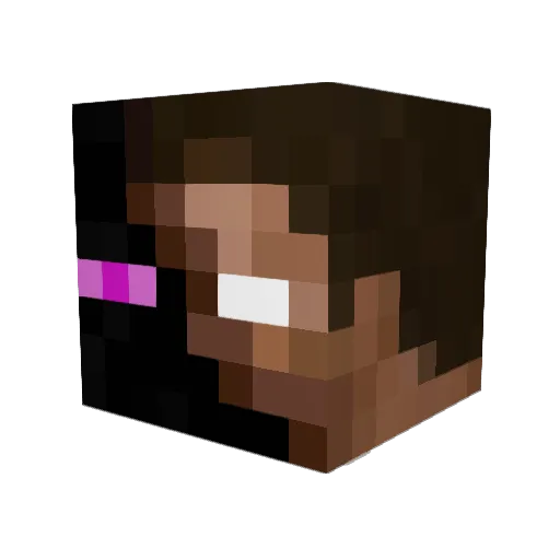 sid0195 Minecraft avatar head, 3D render