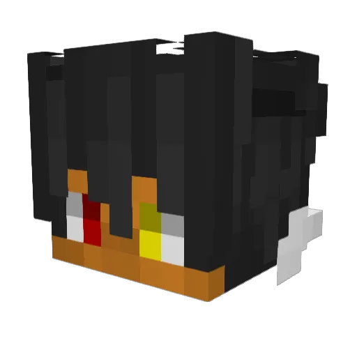 sid2006 Minecraft avatar head, 3D render
