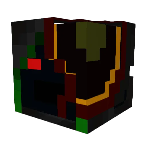 sid_ez Minecraft avatar head, 3D render