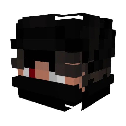 siddisonn Minecraft avatar head, 3D render