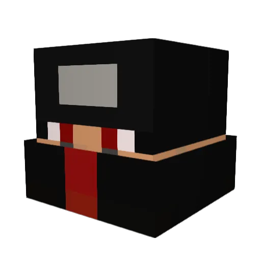 sidewonder Minecraft avatar head, 3D render
