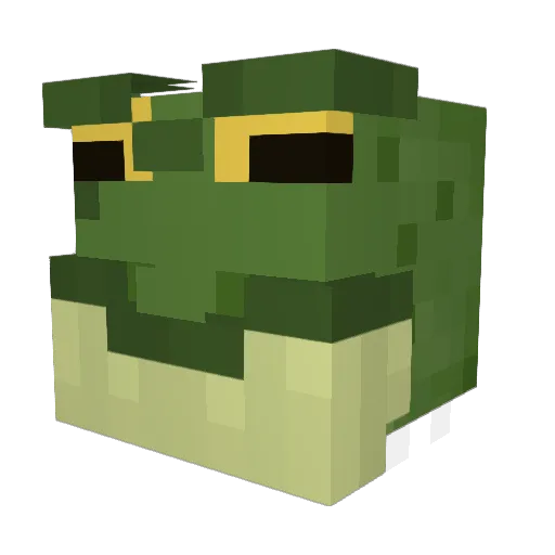 sidneyborges Minecraft avatar head, 3D render