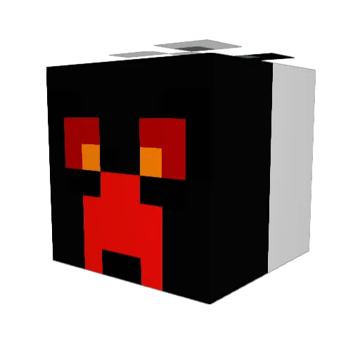 sidthekidr5 Minecraft avatar head, 3D render