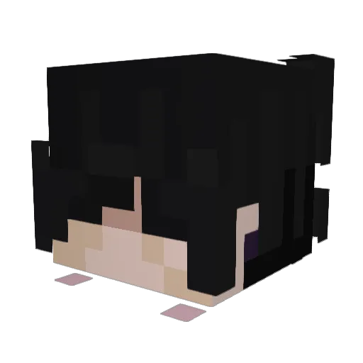 siebyyy Minecraft avatar head, 3D render