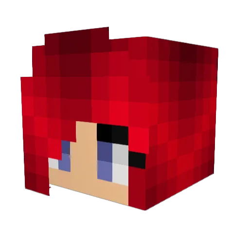 sienna_911 Minecraft avatar head, 3D render