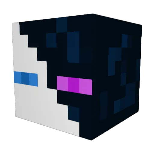 siep15 Minecraft avatar head, 3D render
