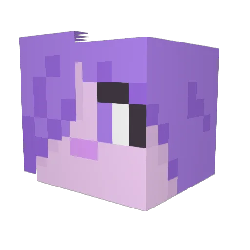 sievaxx Minecraft avatar head, 3D render