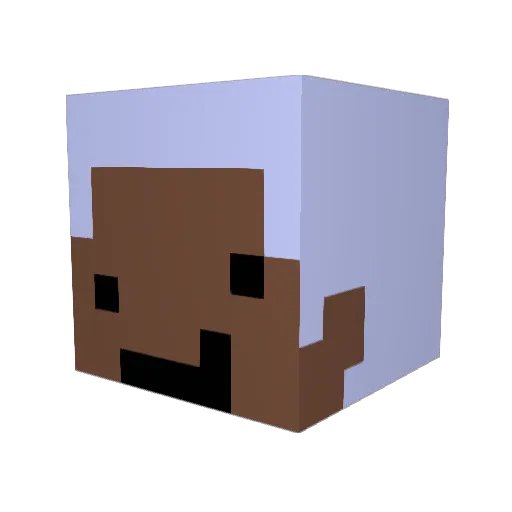 sifakis69 Minecraft avatar head, 3D render