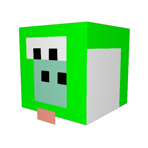 siggsy09 Minecraft avatar head, 3D render