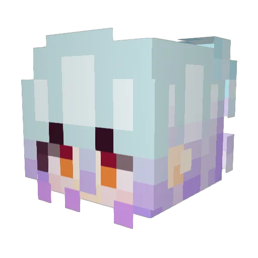 sighjayme Minecraft avatar head, 3D render