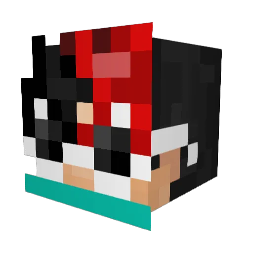 sighminh Minecraft avatar head, 3D render