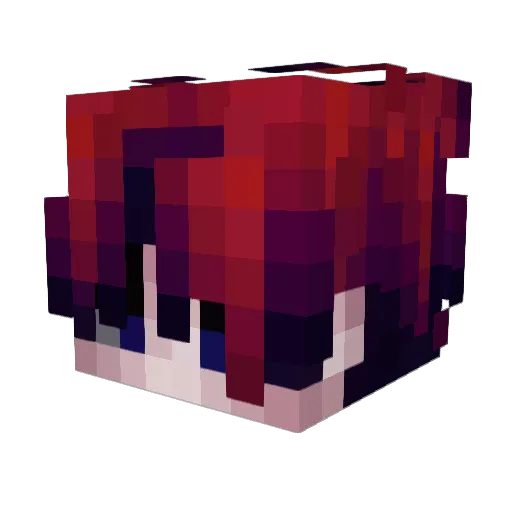 sighna0123 Minecraft avatar head, 3D render