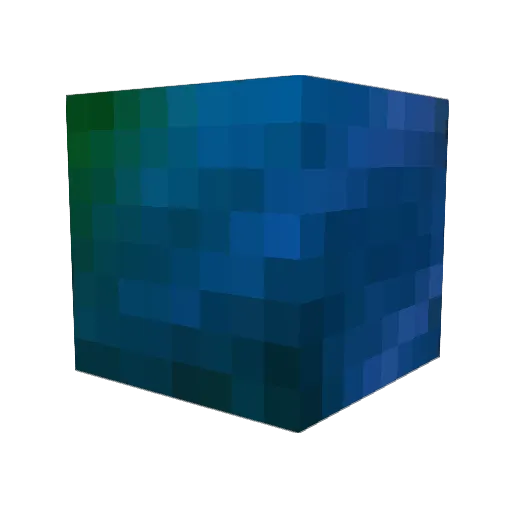 sigilworm Minecraft avatar head, 3D render
