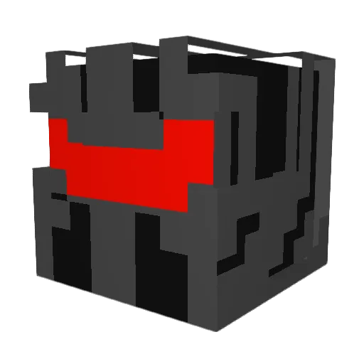 sigma2_0 Minecraft avatar head, 3D render