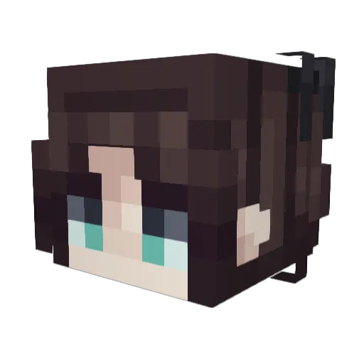 sigmaEp Minecraft avatar head, 3D render