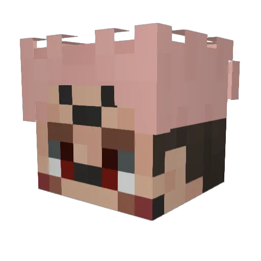 sigmaballs102 Minecraft avatar head, 3D render