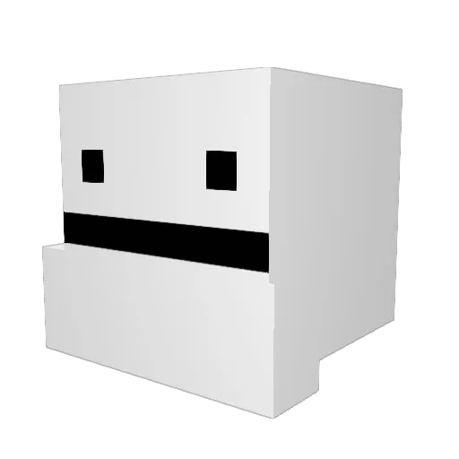 sigmaboycool87 Minecraft avatar head, 3D render
