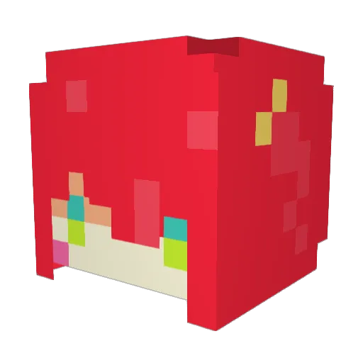 sigmafart32 Minecraft avatar head, 3D render