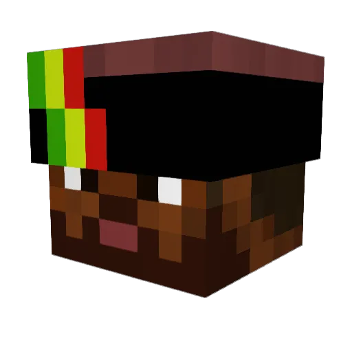 sigmaking1941 Minecraft avatar head, 3D render