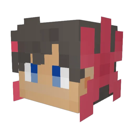 sigoooo Minecraft avatar head, 3D render
