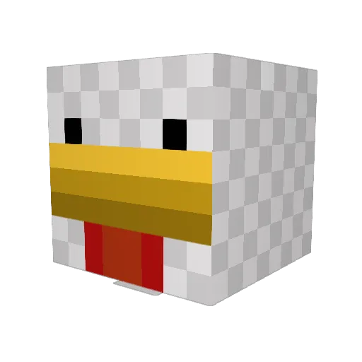 sigurdbjo Minecraft avatar head, 3D render