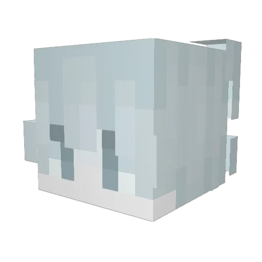 sigurenao Minecraft avatar head, 3D render