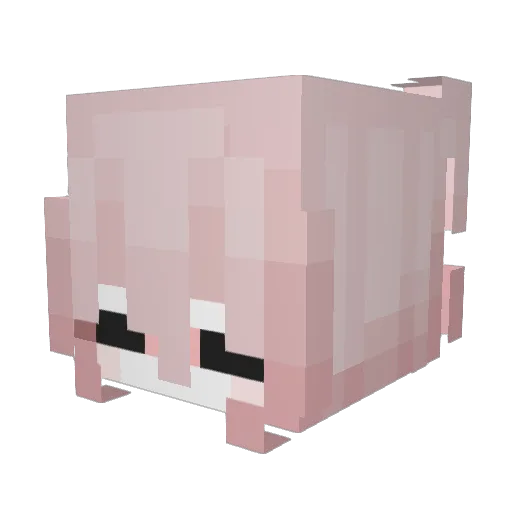 siiRo3 Minecraft avatar head, 3D render