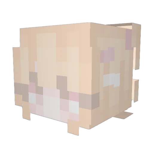 siickzk Minecraft avatar head, 3D render