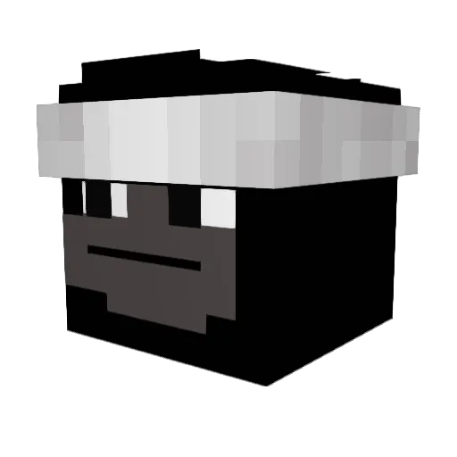 siinio Minecraft avatar head, 3D render