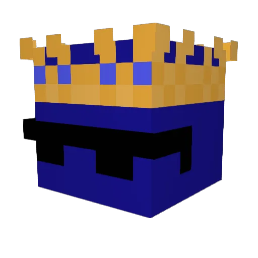 siircookie Minecraft avatar head, 3D render