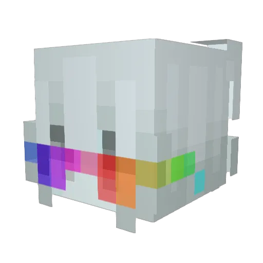 sikvely_ Minecraft avatar head, 3D render