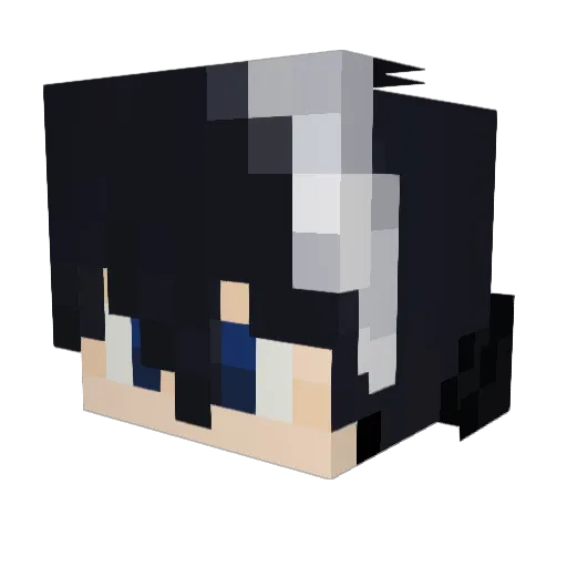 silas400 Minecraft avatar head, 3D render